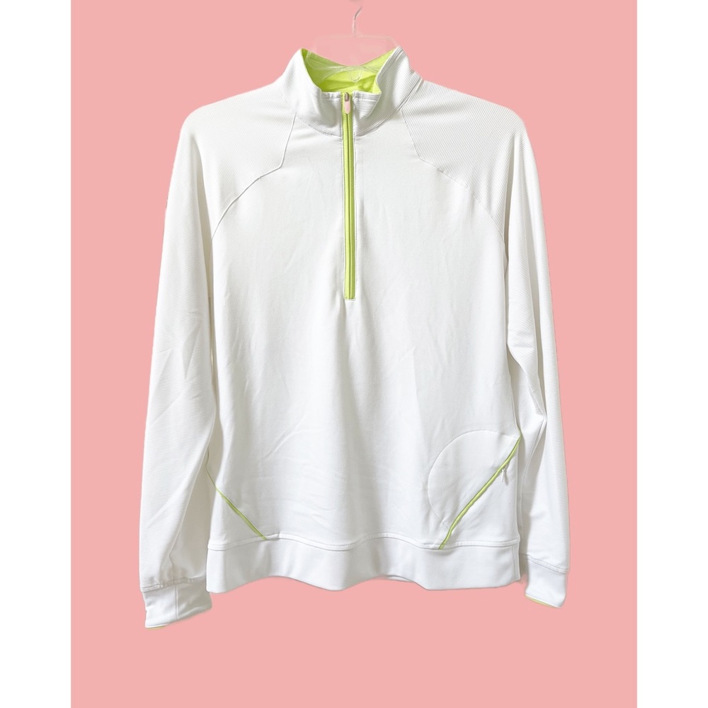 Tommy Armour Long Sleeve Golf Pullover 1/4 zip Size Small